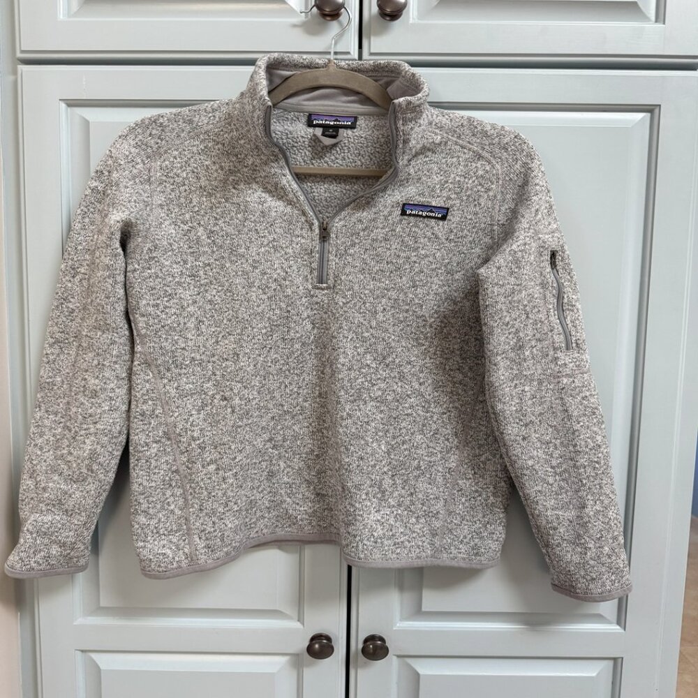 Patagonia Better Sweater 1/4-Zip Fleece | Grey | Women’s M